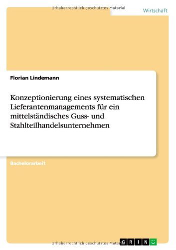 Cover for Lindemann · Konzeptionierung eines system (Bog) [German edition] (2011)