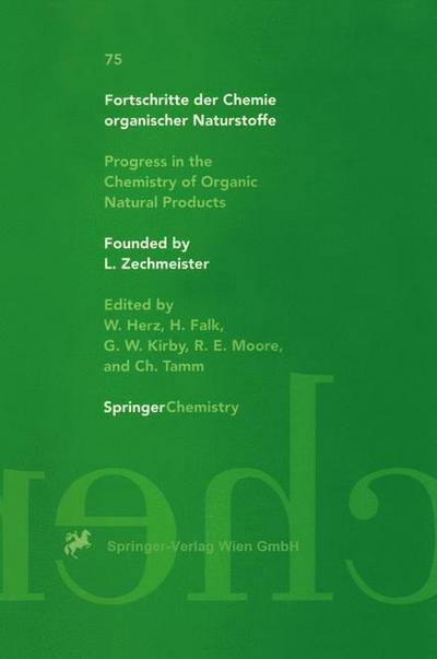 Cover for M T Collett · Fortschritte der Chemie organischer Naturstoffe / Progress in the Chemistry of Organic Natural Products - Fortschritte der Chemie organischer Naturstoffe   Progress in the Chemistry of Organic Natural Products (Pocketbok) [Softcover reprint of the original 1st ed. 1998 edition] (2012)