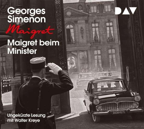 Cover for Georges Simenon · Maigret beim Minister (CD)