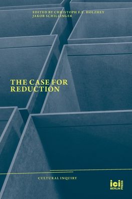 Cover for The Case for Reduction (Paperback Book) (2022)