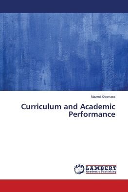 Cover for Xhomara · Curriculum and Academic Perform (Bok) (2018)