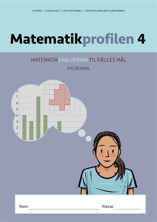 Cover for Thomas Kaas; Ole Freil; Heidi Kristiansen · Matematikprofilen: Matematikprofilen 4 (Sewn Spine Book) [1.º edición] (2020)