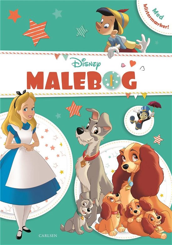 Cover for Disney · Disney Klassikere: Malebog (kolli 6) (Bog) [1. udgave] (2020)