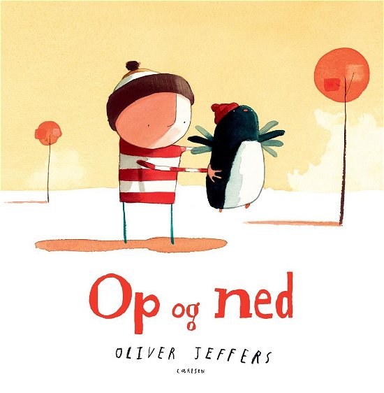 Cover for Oliver Jeffers · Op og ned (Inbunden Bok) [1:a utgåva] (2021)