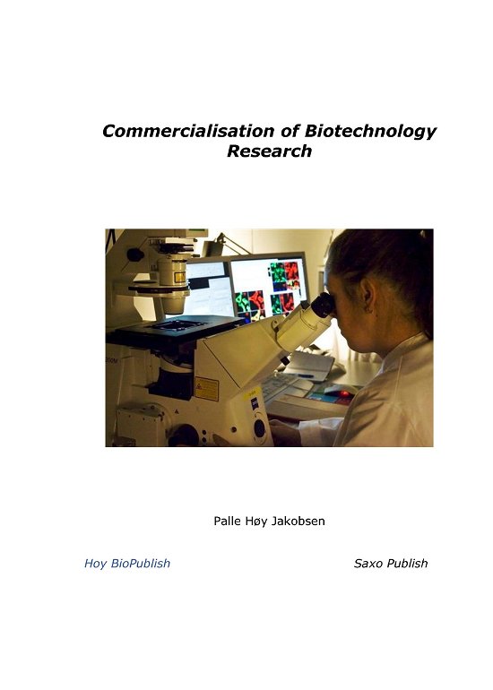 Cover for Palle Høy Jakobsen · Commercialisation of Biotechnology Research (Inbunden Bok) (2019)