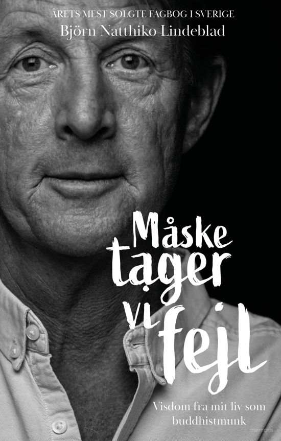 Cover for Björn Natthiko Lindeblad · Måske tager vi fejl (Hardcover bog) [1. udgave] (2022)