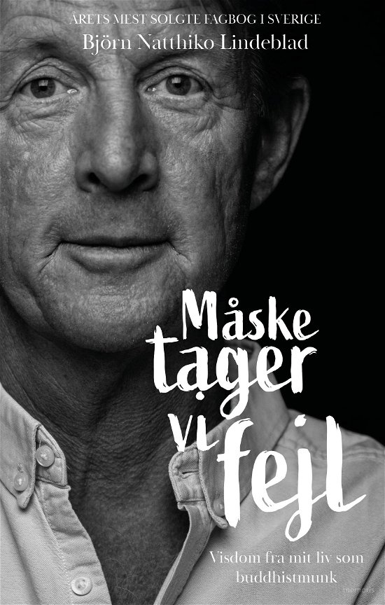 Cover for Björn Natthiko Lindeblad · Måske tager vi fejl (Hardcover Book) [1. Painos] (2022)