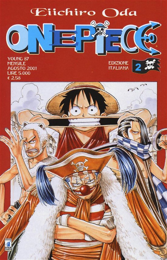 Cover for Eiichiro Oda · One Piece #02 (Book)