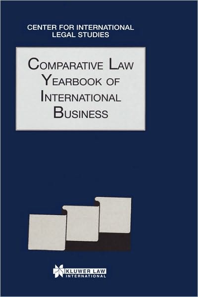 Cover for Dennis Campbell · Comparative Law Yearbook of International Business - Comparative Law Yearbook Series Set (Hardcover Book) (1998)