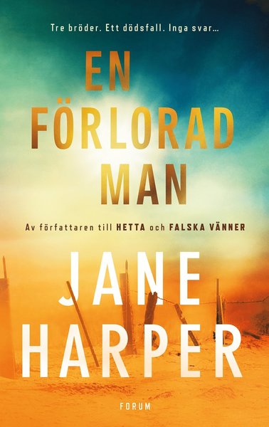 Cover for Jane Harper · En förlorad man (Bound Book) (2019)