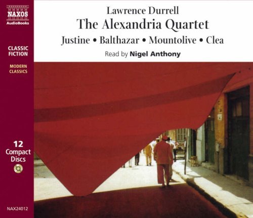 * The Alexandria Quartet - Nigel Anthony - Musik - Naxos Audiobooks - 9789626342404 - 31 mars 2003