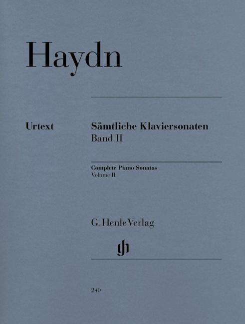 Sämtl.Klaviersonaten.2.HN240 - J. Haydn - Kirjat - SCHOTT & CO - 9790201802404 - perjantai 6. huhtikuuta 2018