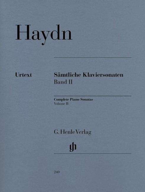 Cover for J. Haydn · Sämtl.Klaviersonaten.2.HN240 (Bok) (2018)