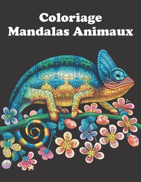 Cover for Abc Coloriage · Coloriage Mandalas Animaux (Taschenbuch) (2020)