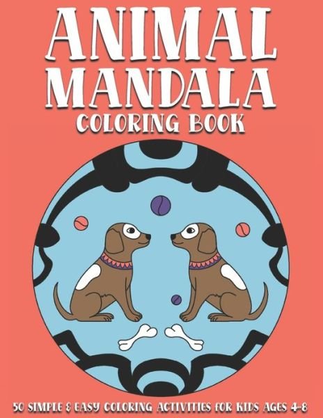 Cover for J and I Books · Animal Mandala Coloring Book (Pocketbok) (2020)