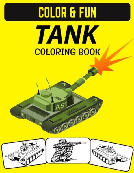 Cover for Black Rose Press House · Tank Coloring Book (Taschenbuch) (2020)