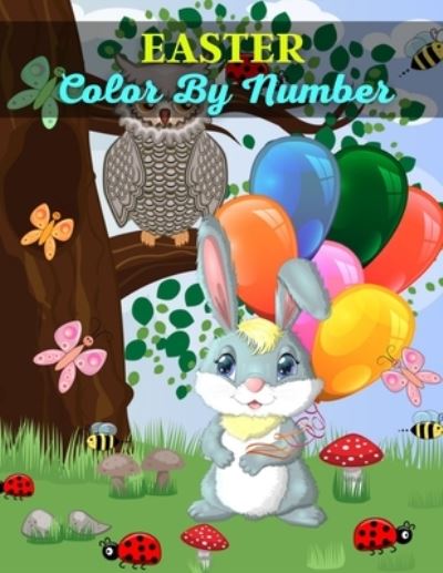 Cover for Mara Kerr · Easter Color By Number (Paperback Book) (2021)