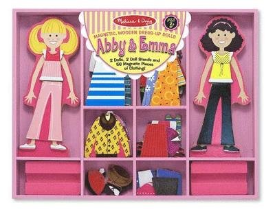 Cover for Melissa &amp; Doug · Abby &amp; Emma Magnetic Dress-up (N/A) (2024)