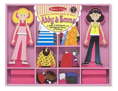 Cover for Melissa &amp; Doug · Abby &amp; Emma Magnetic Dress-up (N/A) (2024)