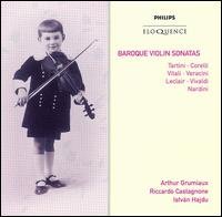 Cover for Arthur Grumiaux · Baroque Violin Sonatas (CD) (2007)