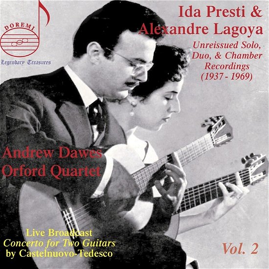 Presti & Lagoya Vol. 2 - Albeniz / Boccherini / Presti - Muziek - DOREMI - 0061297581405 - 16 juni 2023