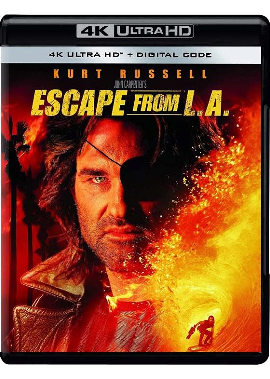 Cover for John Carpenter's Escape from La (4K UHD Blu-ray) (2022)