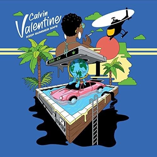 Cover for Calvin Valentine · Keep Summer Safe (LP) (2018)