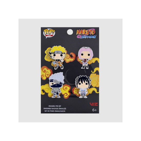 Cover for Naruto · Funko 4pk Pin Set - Team 7 (Toys) (2020)