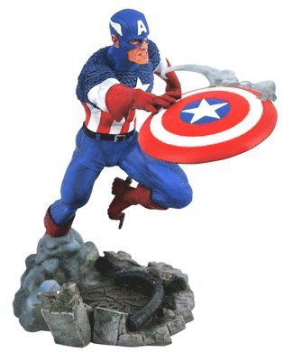 Marvel Gallery vs Captain America Pvc Statue - Diamond Select - Merchandise - Diamond Select Toys - 0699788837405 - July 1, 2021