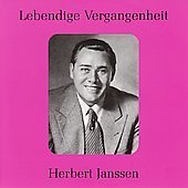 Cover for Herbert Janssen (CD) (2006)