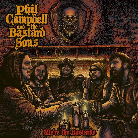Cover for Campbell, Phil and the Bastard Sons · We're the Bastards (CD) [Digipak] (2020)