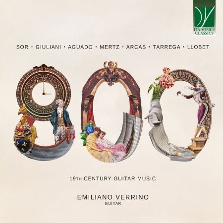 Emiliano Verrino · 800: 19th Century Guitar Music (CD) (2024)