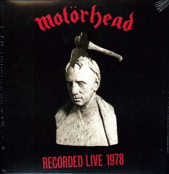 Cover for Motörhead · What's Words Worth? Live 1978 (LP) [Limited edition] (2014)