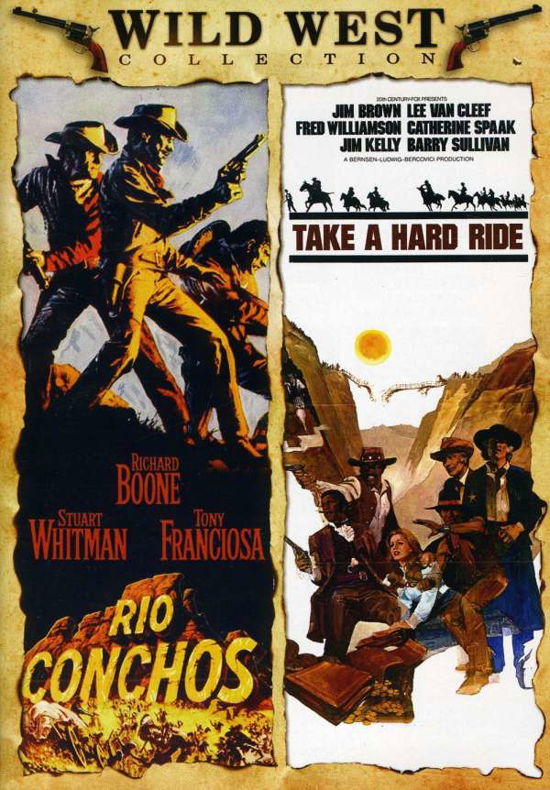 Cover for Rio Conchos &amp; Take a Hard Ride (DVD) (2011)