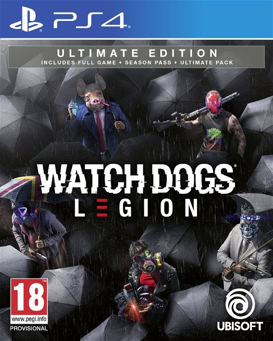 Cover for Ubisoft · Watch Dogs: Legion - Ultimate Edition (PS4) (2020)
