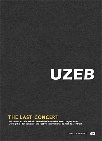 Cover for Uzeb · The last concert (DVD) (2014)