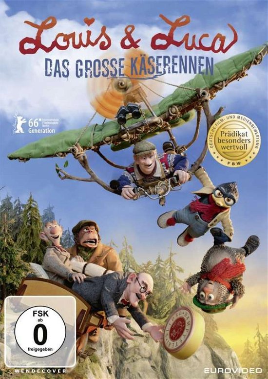 Cover for Das Grosse Käserennen · Louis &amp; Luca (DVD) (2018)