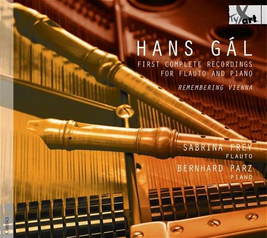 Cover for Sabrina Frey / Bernhard Parz · Hans Gal: First Complete Works For Flute &amp; Piano (CD) (2020)