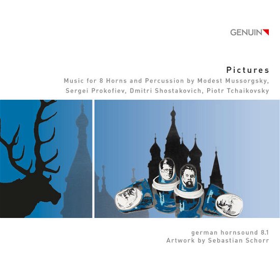 Cover for German Hornsound 81 · Picturesmusic For Horns (CD) (2015)