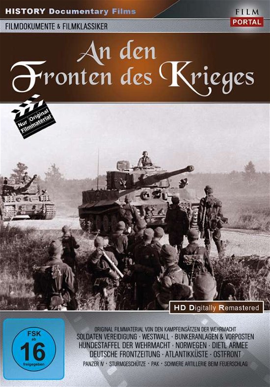 Cover for Film Portal · An den Fronten Des Krieges (DVD) (2022)