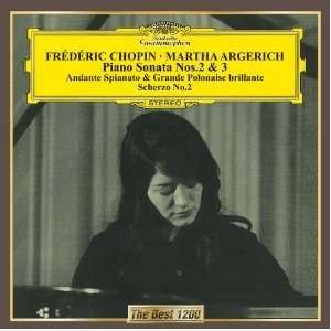Cover for Chopin / Argerich,martha · Piano Sonatas 2 &amp; 3 (CD) (2012)