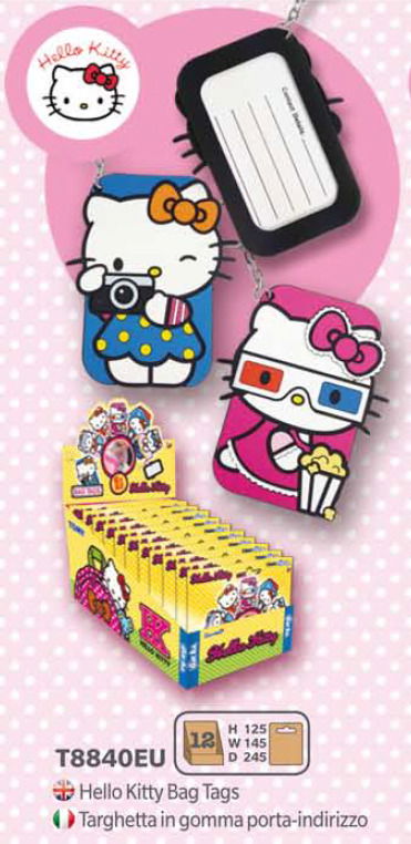 Hello Kitty (Targhetta Porta Indirizzo) - Hello Kitty - Merchandise -  - 5011666088405 - 