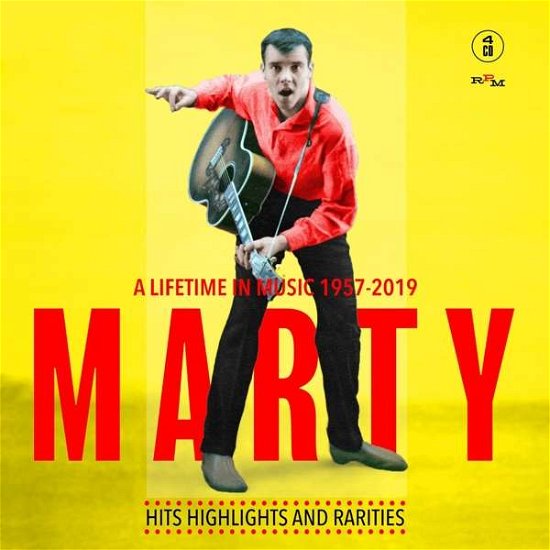 Cover for Marty Wilde · Marty - A Lifetime In Music 1957-2019 (CD) (2019)