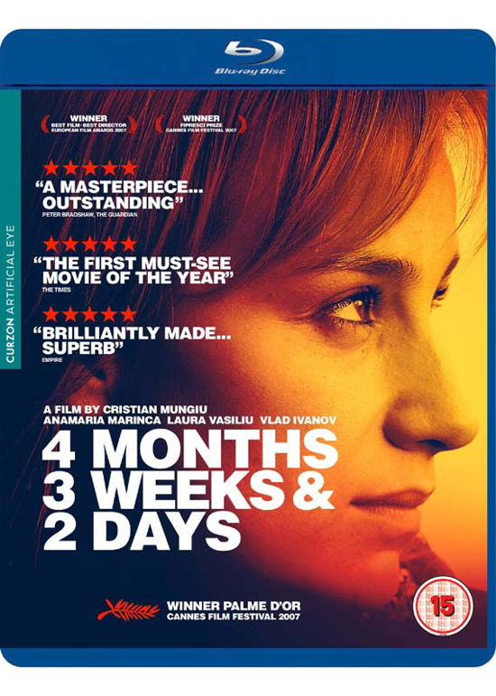 Cover for 4 Months 3 Weeks  2 Days BD · 4 Months 3 Weeks &amp; 2 Days (Blu-Ray) (2018)