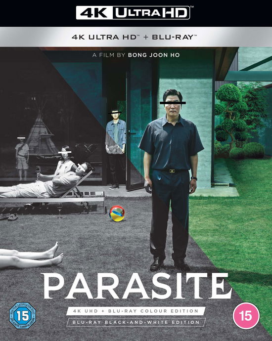 Cover for Parasite: Black &amp; White Edition · Parasite (4K UHD Blu-ray) (2020)