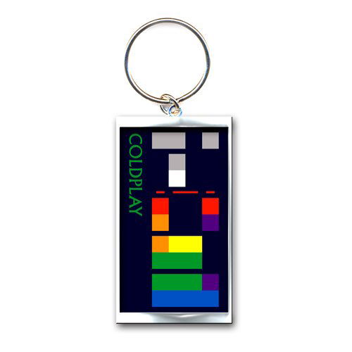 Coldplay Keychain: X & Y Album (Photo-print) - Coldplay - Koopwaar - Live Nation - 162199 - 5055295301405 - 21 oktober 2014