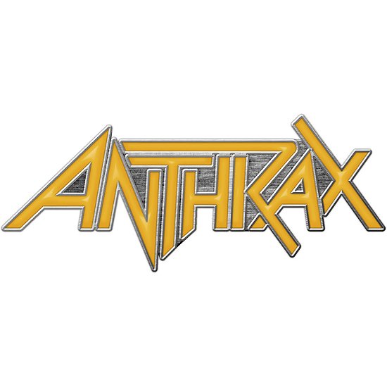 Anthrax Pin Badge: Logo (Enamel In-Fill) - Anthrax - Merchandise - PHM - 5056365702405 - July 20, 2020