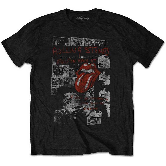 The Rolling Stones Unisex T-Shirt: Elite Faded - The Rolling Stones - Produtos -  - 5056561016405 - 