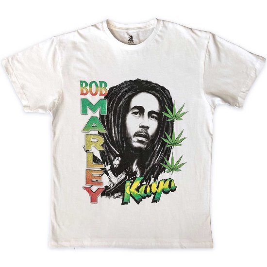 Bob Marley Unisex T-Shirt: Kaya Illustration - Bob Marley - Koopwaar -  - 5056561087405 - 
