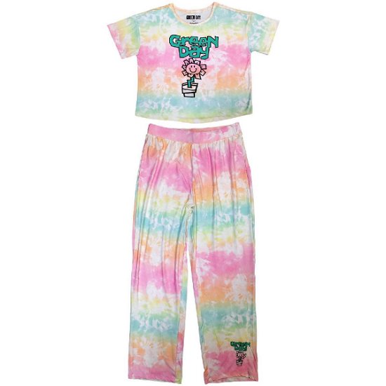 Green Day Ladies Pyjamas: Flower Pot - Green Day - Merchandise -  - 5056737211405 - 